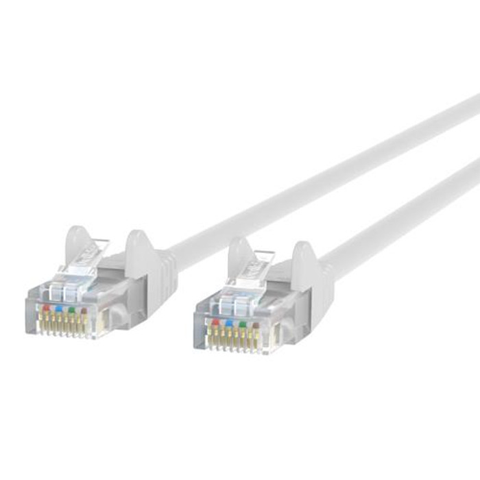 Belkin  câble de réseau Blanc 22,86 m Cat6 U/UTP (UTP) - A3L980-75-WHT-S