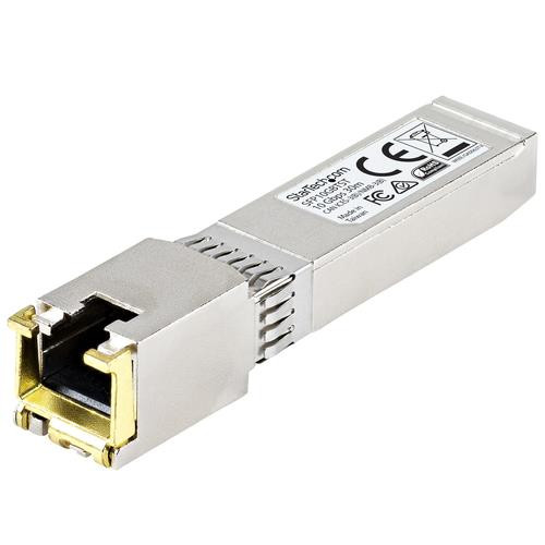 StarTech.com Module de transceiver SFP+ 10GBASE-T 10 Gigabit RJ45 en cuivre - Conforme aux normes MSA - 30 m - SFP10GBTST