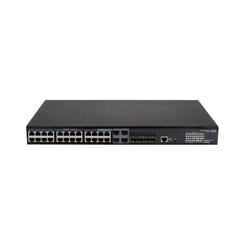 HPE FlexNetwork 5140 24G PoE+ 4SFP+ EI Géré L3 Gigabit Ethernet (10/100/1000) Connexion Ethernet, supportant l'alimentation via ce port (PoE) 1U - JL827A#ABA