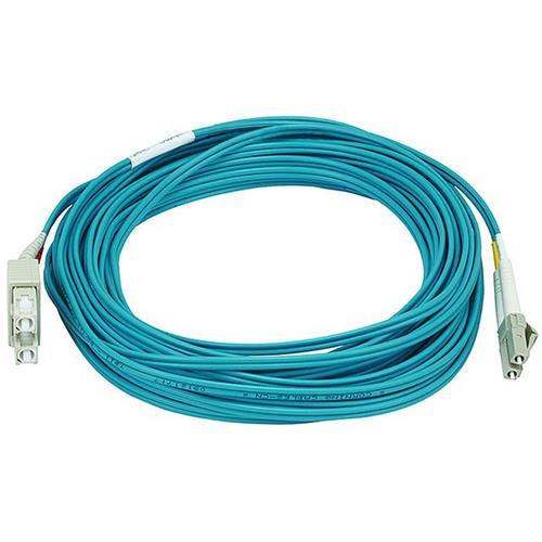Monoprice  câble InfiniBand et à fibres optiques 10 m 2x LC 2x SC OFNR Bleu - 106394