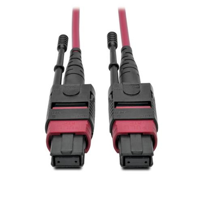 Tripp Lite  câble InfiniBand et à fibres optiques 1 m MPO/MTP CMP Noir, Magenta - N845-01M-12-MG