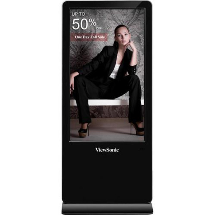 Viewsonic  affichage de messages Conception Totem 139,7 cm (55") LED 450 cd/m² 4K Ultra HD Noir Android 5.0.1 - EP5540