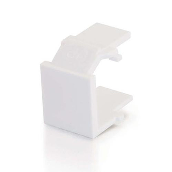 C2G Snap-In Blank Keystone Module White Blanc - 03820