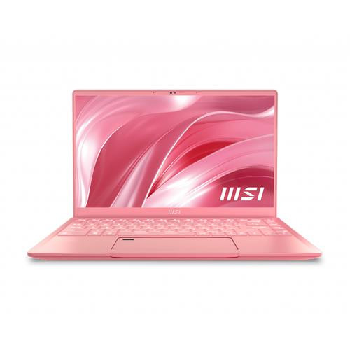 MSI Prestige 14 A11SB-631CA Intel® Core™ i7 i7-1185G7 Ordinateur portable 35,6 cm (14") Full HD 16 Go LPDDR4x-SDRAM 1 To SSD NVIDIA GeForce MX450 Wi-Fi 6 (802.11ax) Windows 10 Home Rose - PRESTIGE 14 A11SB-631CA