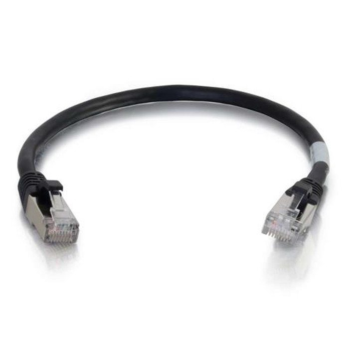C2G 10ft Cat6 câble de réseau Noir 3,05 m S/FTP (S-STP) - 00817