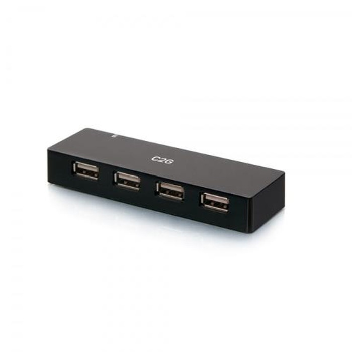 C2G Concentrateur USB-A à 4 ports avec alimentation 5 V 2 A - 54463