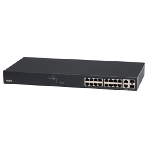 Axis  commutateur réseau Géré Gigabit Ethernet (10/100/1000) Connexion Ethernet, supportant l'alimentation via ce port (PoE) Noir - 5801-694