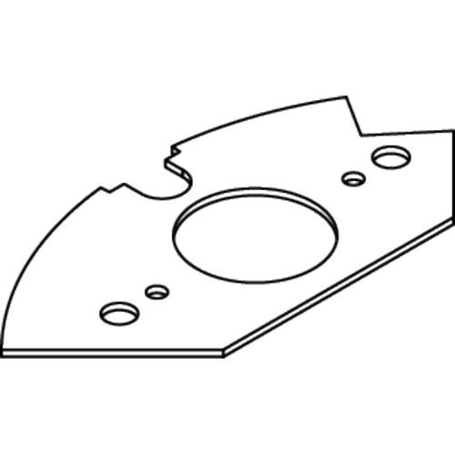 WIREMOLD  Plaque de commutation et obturateur - CRFB-SR1-3