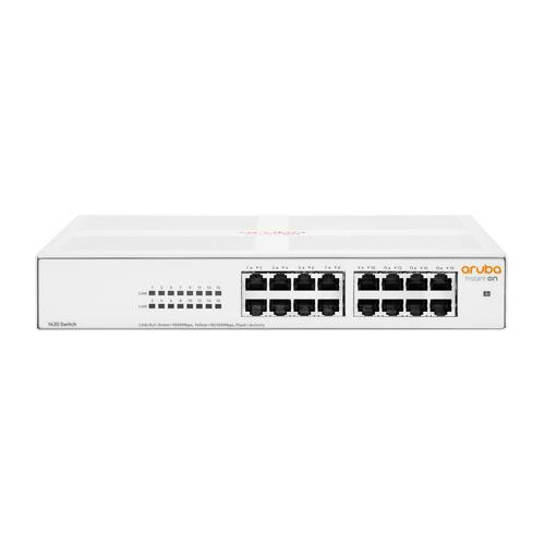 HPE Aruba Networking Aruba Instant On 1430 16G Non-géré L2 Gigabit Ethernet (10/100/1000) 1U Blanc - R8R47A#ABA
