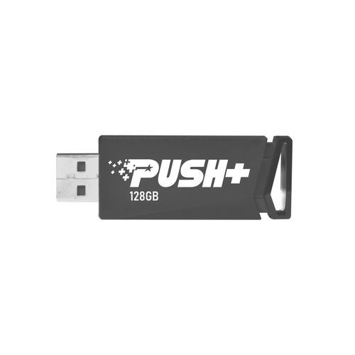 Patriot Memory Push+ lecteur USB flash 128 Go USB Type-A 3.2 Gen 1 (3.1 Gen 1) Noir - PSF128GPSHB32U
