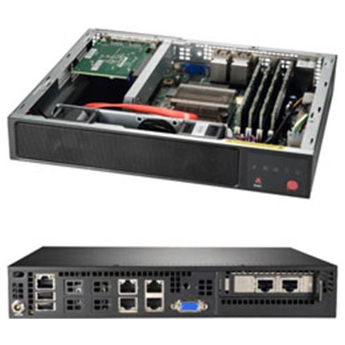 Supermicro  serveur barebone Intel SoC Noir - SYS-E300-9A-4C
