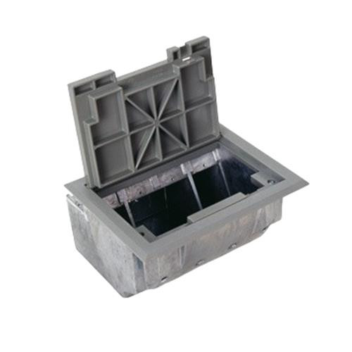 WIREMOLD  boitier de prise de courant Gris, Argent - AF1-YT