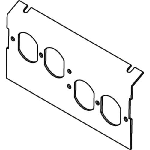 WIREMOLD  Plaque de commutation et obturateur - P8840-2DP