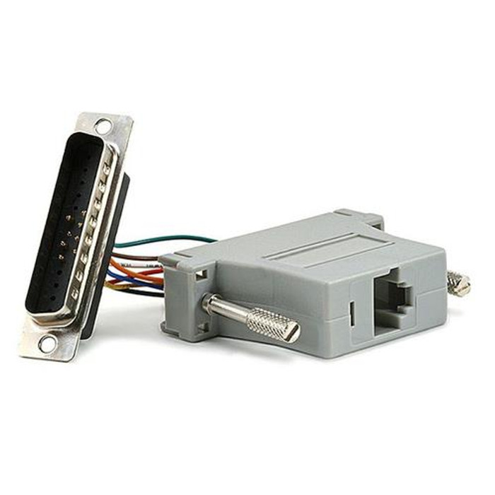 Monoprice  changeur de genre de câble DB25 RJ-45 Gris - 1158