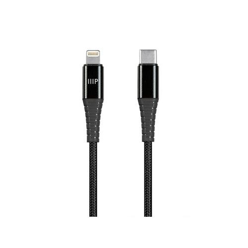 Monoprice  câble de téléphone portable Noir 0,9 m USB C Lightning - 38390