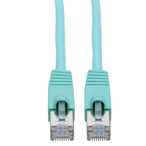 Tripp Lite  câble de réseau Couleur aqua 2,13 m Cat6a S/UTP (STP) - N262-007-AQ