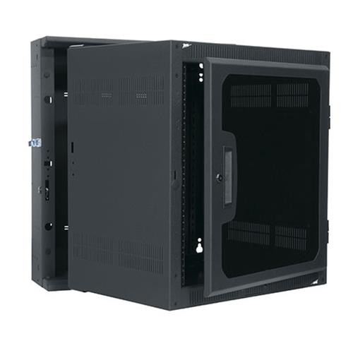 Middle Atlantic Products  étagère 10U Rack monté sur le mur Noir - DWR-10-17PD