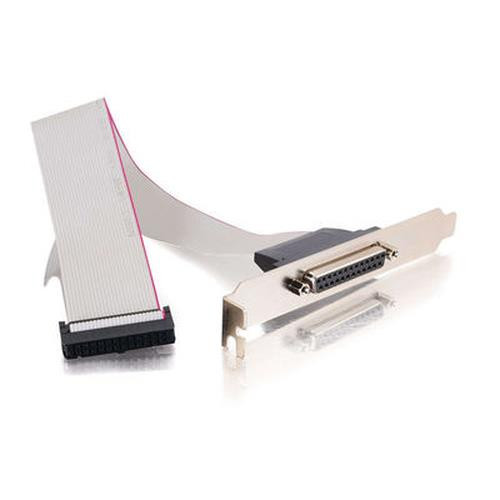 C2G DB25 Female Parallel Add-A-Port Adapter 26-pin IDS DB25 F Gris - 10338