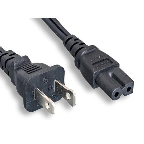 Monoprice  câble électrique Noir 1,8 m NEMA 1-15P IEC C7 - 41080