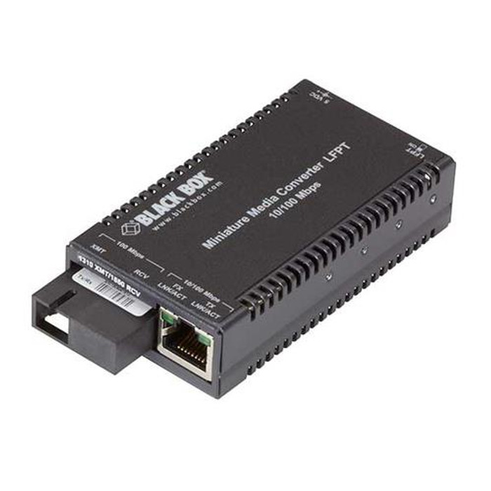Black Box  convertisseur de support réseau 100 Mbit/s 1550 nm Multimode, Monomode Noir - LHC028A-R3