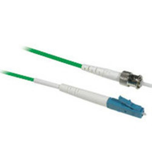C2G 5m LC/ST Simplex 9/125 Single-Mode Fiber Patch câble InfiniBand et à fibres optiques Vert - 33413