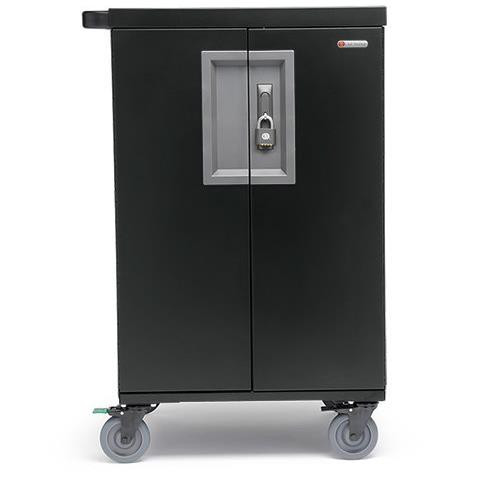 Bretford CORE X Cart Classe mobile de charge et de gestion Charbon de bois - TCOREX36USBC-CK