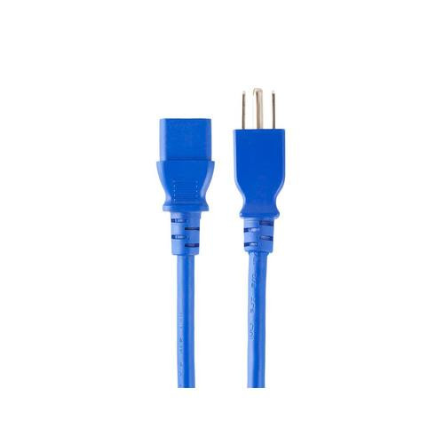 Monoprice  câble électrique Bleu 0,61 m NEMA 5-15P IEC C13 - 33560