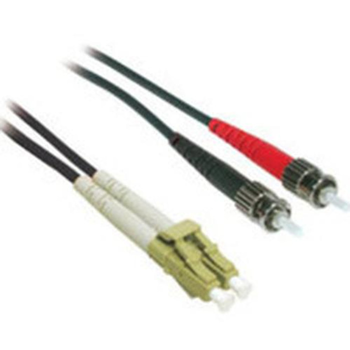 C2G 1m LC/ST Duplex 62.5/125 Multimode Fiber Patch Cable câble InfiniBand et à fibres optiques Noir - 37201
