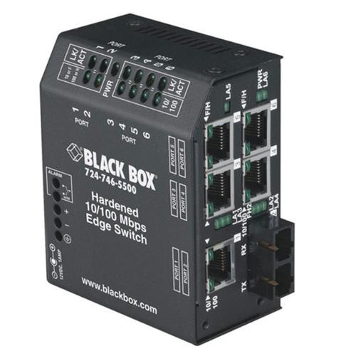 Black Box  commutateur réseau L2 Fast Ethernet (10/100) Noir - LBH150A-H-ST-24