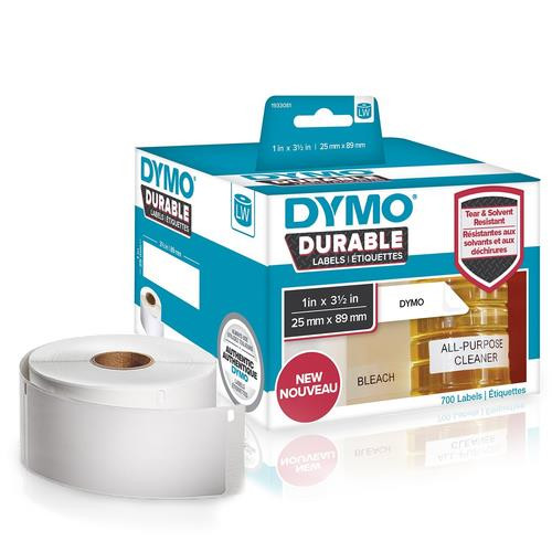 DYMO LW - Étiquettes résistantes LW - 25 x 89 mm - - 1933081