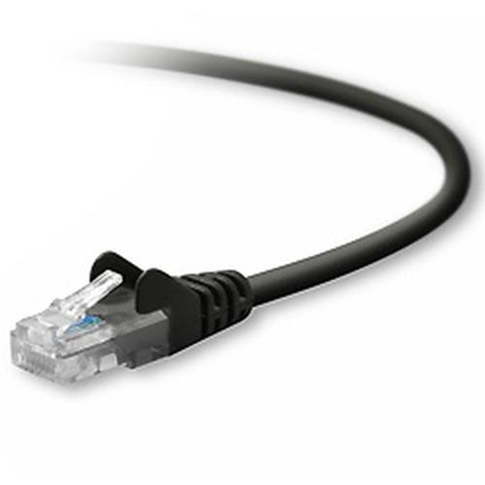 Belkin RJ45 Cat5e Patch Cable, Snagless Molded, 4.2m câble de réseau Noir 4,2 m U/UTP (UTP) - A3L791B14-BLK-S