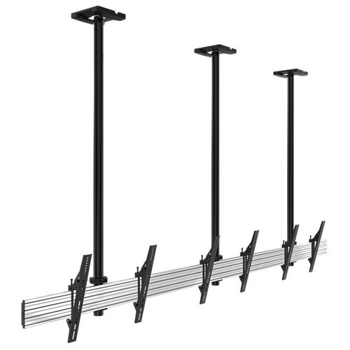 Atdec  montage des affichages de messages Noir, Argent - ADBS-3X1-30T3C