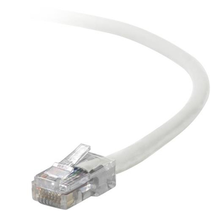 Belkin Cat5e, 25ft, 1 x RJ-45, 1 x RJ-45, White câble de réseau Blanc 7,62 m - A3L791-25-WHT