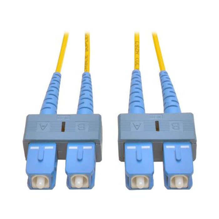 Tripp Lite  câble InfiniBand et à fibres optiques 2 m 2x SC OFNR Bleu, Jaune - N356-02M