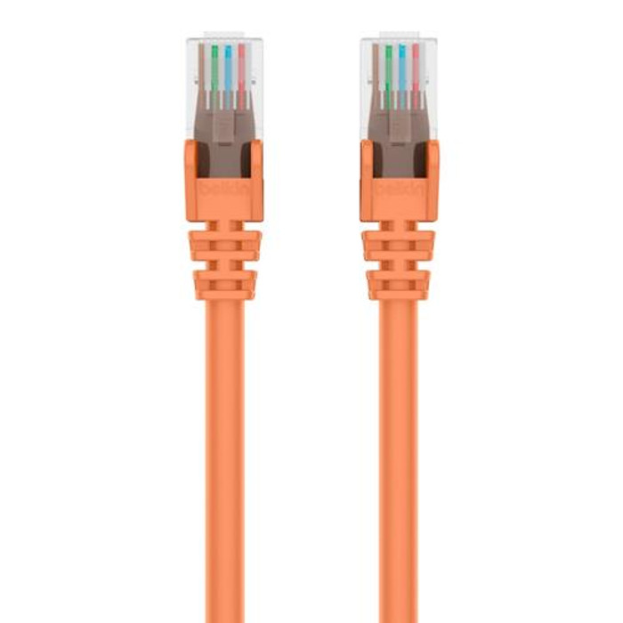 Belkin  câble de réseau Orange 9,14 m Cat6 U/UTP (UTP) - A3L980-30-ORG-S