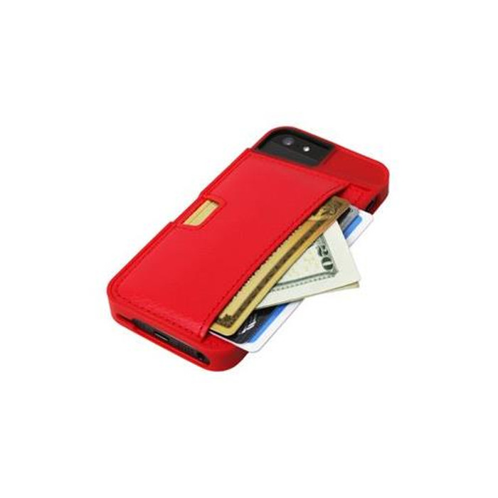 CM4 Q Card Case coque de protection pour téléphones portables 10,2 cm (4") Étui avec portefeuille Rouge - Q5-RED
