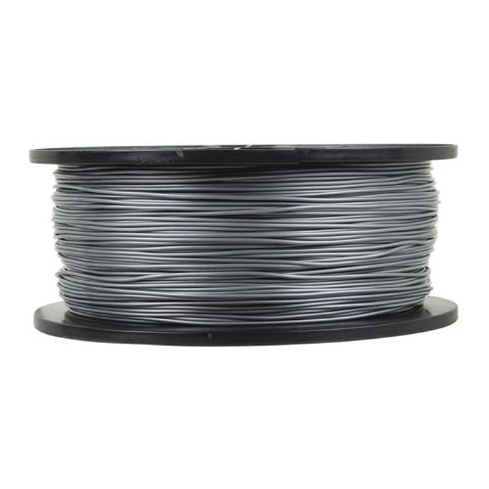 Monoprice  matériel d'impression 3D Acide polylactique (PLA) Argent 1 kg - 12300