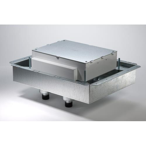 WIREMOLD  boitier de prise de courant Acier inoxydable - EFB6S-FC2222