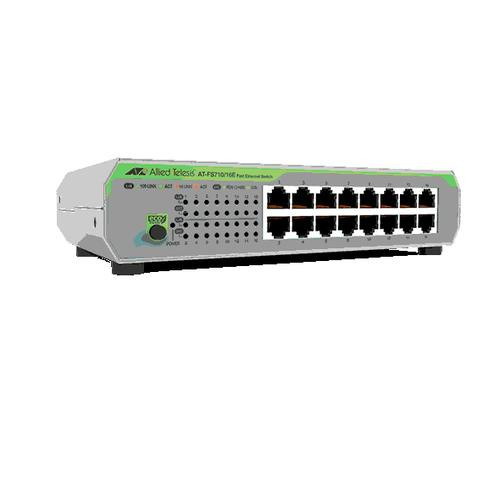 Allied Telesis FS710/16E Non-géré Fast Ethernet (10/100) 1U Vert, Gris - 990-005846-60