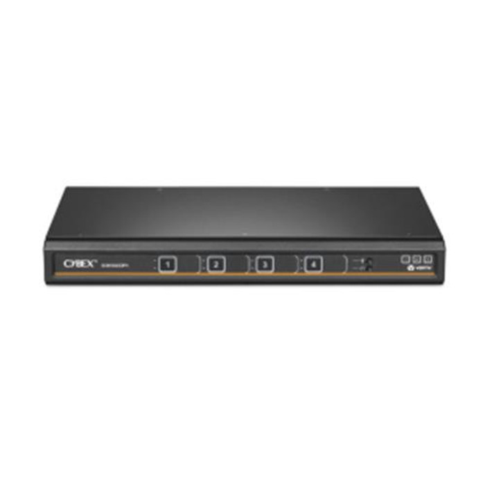 Vertiv Avocent SV Universal DP/H KVM Switch 4-Port Single Display commutateur écran, clavier et souris Noir - SV240DPH-400