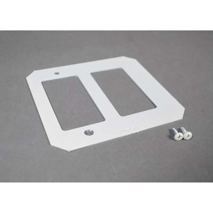 WIREMOLD  Plaque de commutation et obturateur Blanc - 8CREST