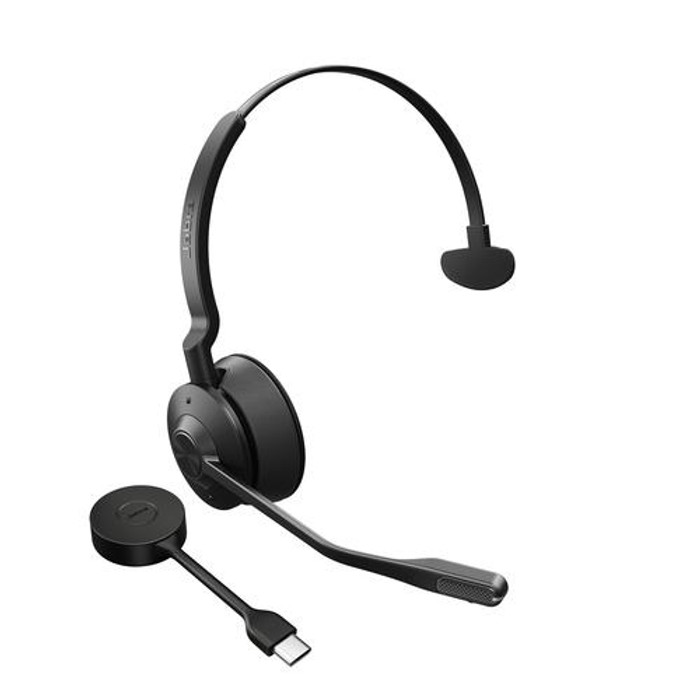 Jabra Engage 55 Casque Sans fil Arceau Bureau/Centre d'appels Micro-USB Socle de chargement Noir - 9553-435-125