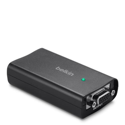 Belkin  changeur de genre de câble 15 pin HD D-Sub (HD-15) 19 pin HDMI Type A Noir - F2CD053