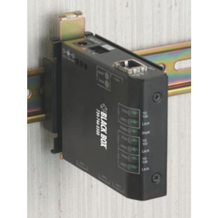 Black Box  convertisseur de support réseau 100 Mbit/s Noir - LBH100A-HD-ST-24