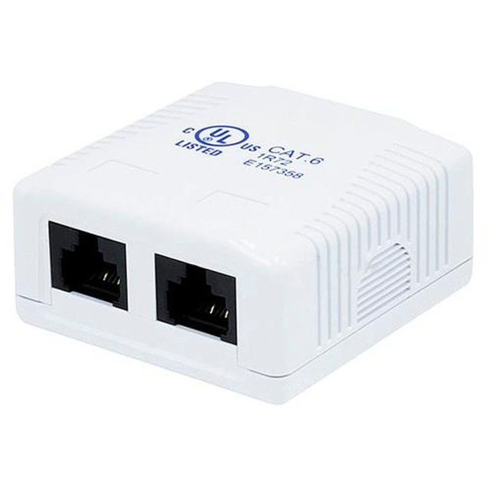 Monoprice  boîte de jonction réseau Cat6 Blanc - 7093
