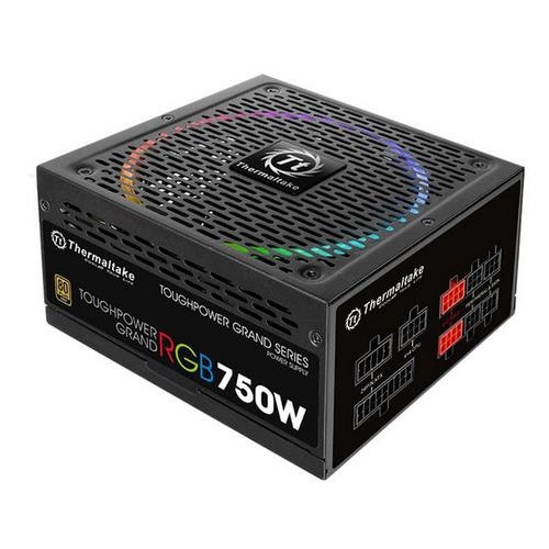 Thermaltake Toughpower Grand RGB unité d'alimentation d'énergie 750 W 24-pin ATX ATX Noir - PS-TPG-0750FPCGUS-R