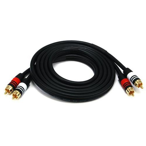 Monoprice  câble audio 1,8 m 2 x RCA Noir - 2864