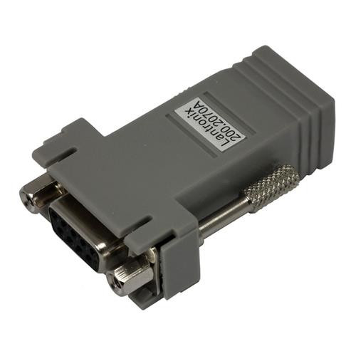 Lantronix 200.2070A RJ45 DB9 Gris - ACC-200.2070A