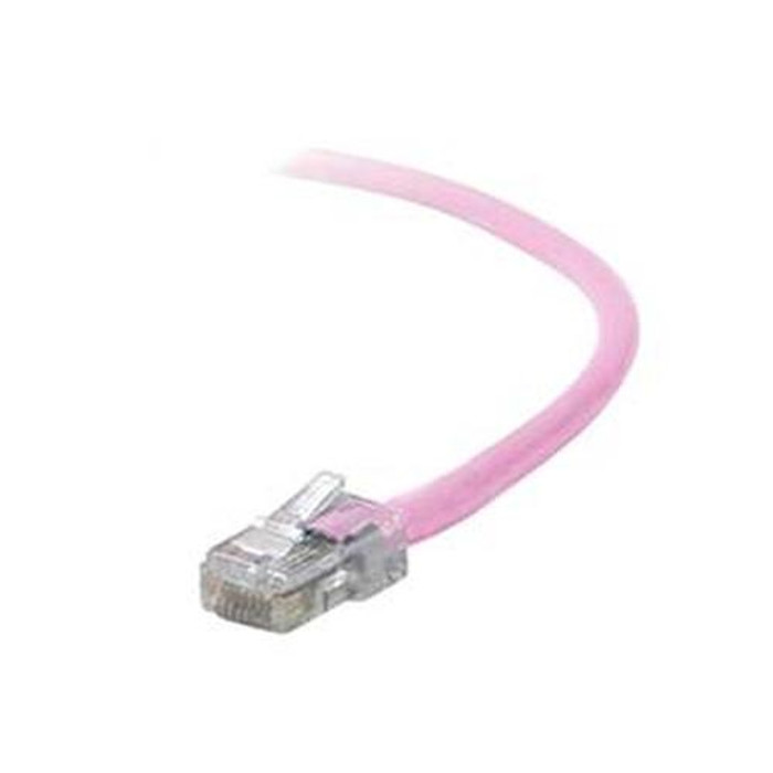 Belkin RJ45 CAT5e Patch Cable 15 ft câble de réseau Rose 4,57 m - A3L791-15-PNK