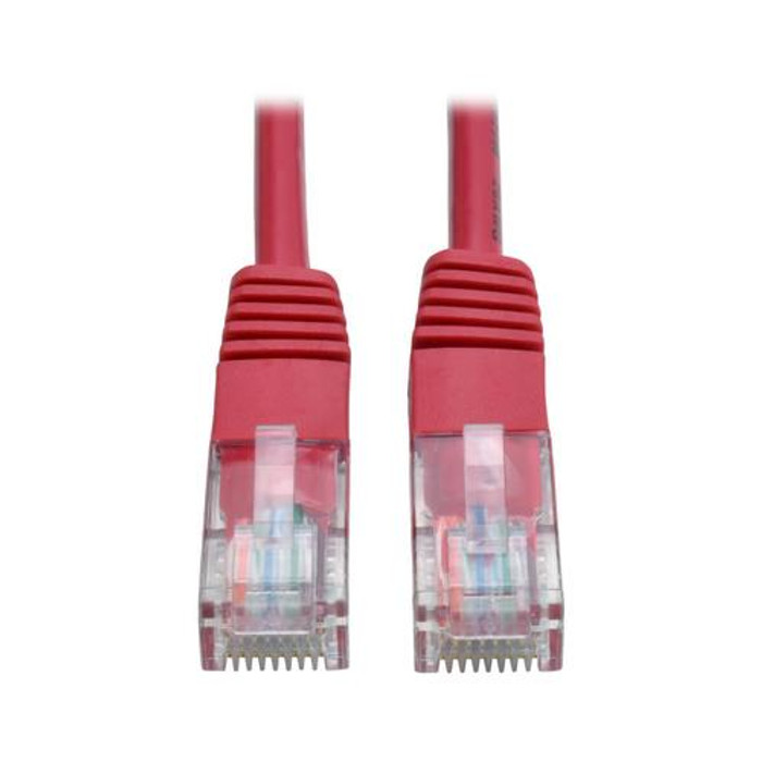 Tripp Lite  câble de réseau Rouge 0,30 m Cat5e U/UTP (UTP) - N002-001-RD